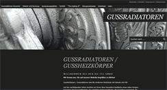 Desktop Screenshot of gussradiatoren.info
